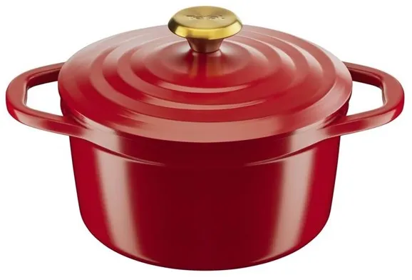 Tefal Air Gryte 20 cm / 3.1 l. Rød